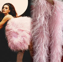 Load image into Gallery viewer, Pink burlesque performance feather boa