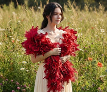 Load image into Gallery viewer, Deluxe 200g Turkey Feather Boa – 2 Yards of Luxury for Stage & Performance