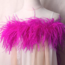 Load image into Gallery viewer, Hot pink ostrich feather boa, eye-catching feather scarf for burlesque, parties and statement outfits