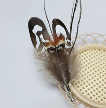 Load image into Gallery viewer, Hand-tied pheasant feather fly fishing lure, realistic pattern for trout and freshwater fishing.