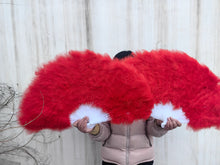 Load image into Gallery viewer, redmaraboufeatherfan1 - Dancefeathers