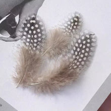 Load image into Gallery viewer, Natural spotted grey pheasant feathers, high-quality plumage for dreamcatchers and hair accessories.