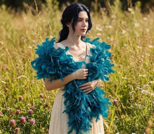 Load image into Gallery viewer, Deluxe 200g Turkey Feather Boa – 2 Yards of Luxury for Stage & Performance