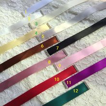 Load image into Gallery viewer, Wedding Belt, Bridal Belt Sash, Rhinestone Belt, Wedding Dress Belt , Crystal Bridal Belt, Bridal Belt Clasp - Dancefeather