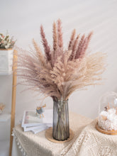 Load image into Gallery viewer, 7stems 18inch dried wedding pampas grass decoration ,dried botanical,Dried pampas grass flower arrangement,home decor