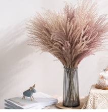 Load image into Gallery viewer, 7stems 18inch dried wedding pampas grass decoration ,dried botanical,Dried pampas grass flower arrangement,home decor