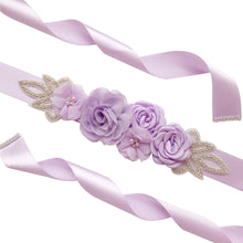 Load image into Gallery viewer, Wedding Belt, Bridal Belt Sash, Rhinestone Belt, Wedding Dress Belt , Crystal Bridal Belt, Bridal Belt Clasp - Dancefeather