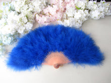 Load image into Gallery viewer, 50x30cm wedding bridal bouquet Feather Fan Burlesque Dance feather fan Bridal Bouquet