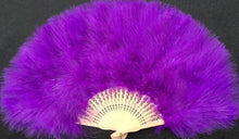Load image into Gallery viewer, 50x30cm wedding bridal bouquet Feather Fan Burlesque Dance feather fan Bridal Bouquet