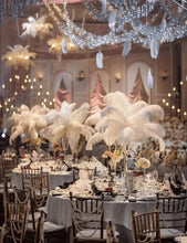 Load image into Gallery viewer, 10/lot One color Ostrich feathers for wedding centerpiece DIY Hat Milliery
