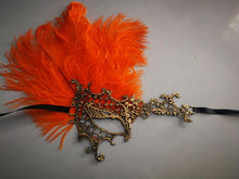 Load image into Gallery viewer, Women couple feather party event Masquerade Masks - Dancefeather