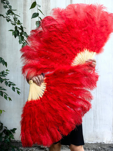 How much does a high - quality burlesque feather fan cost?