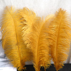 100/lot One color Ostrich feathers for wedding centerpiece DIY Hat Milliery