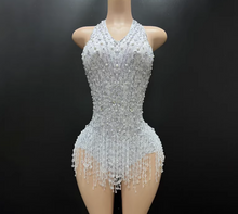 Load image into Gallery viewer, Dancefeathers Burlesque  Party Feather Maxi Dress Skirt
