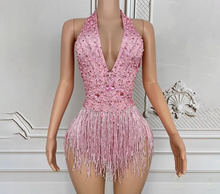 Load image into Gallery viewer, Dancefeathers Burlesque  Party Feather Maxi Dress Skirt
