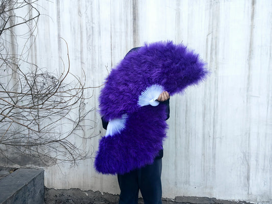 purplemaraboufeatherfan - Dancefeathers