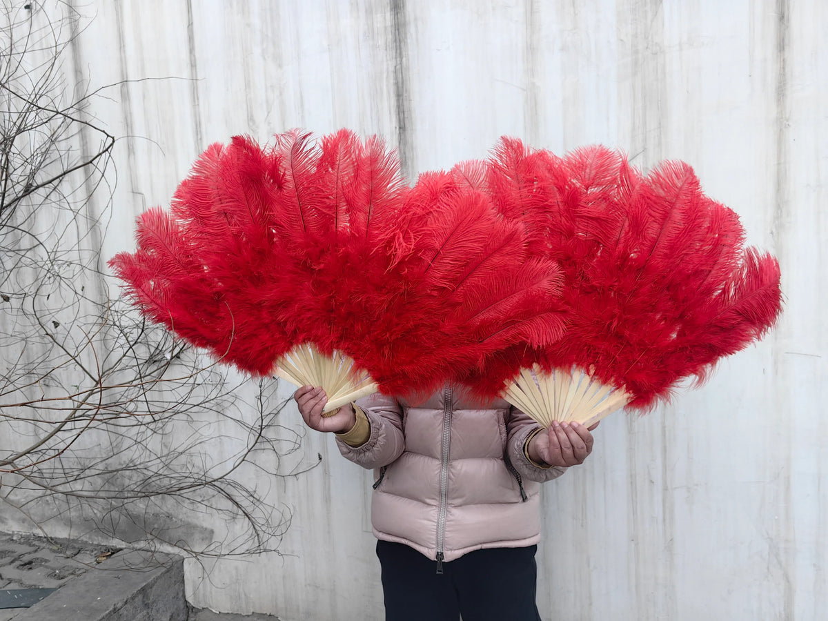 redostrichfeatherfan1489 - Dancefeathers