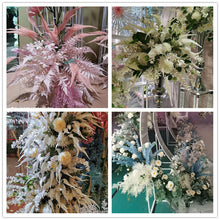 Load image into Gallery viewer, 10stems  32inch fake dried leaves ,dried botanical，Dried pampas grass flower arrangement，home decor

