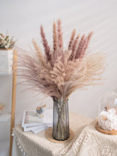 Load image into Gallery viewer, 7stems  18inch dried  pampas grass wedding home decor leaves ,dried botanical，Dried pampas grass flower arrangement，home decor

