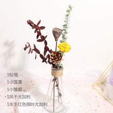 Load image into Gallery viewer, 14inch dried bouquet ，dried flowers bouquet，handmade flower arrangement，home decor - Dancefeather
