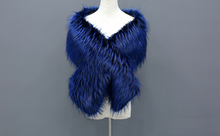 Load image into Gallery viewer, bridal wedding faux fur wrap shawl stole shrug 
